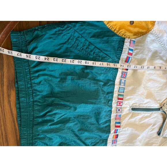 Olympic Games Collection by Starter Atlanta 1996 hooded half zip jacket size L - Picture 10 of 11